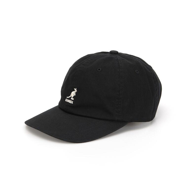 韩际新世界网上免税店-KANGOL-时尚配饰-WASHED BASEBALL 5165 BLACK 帽子