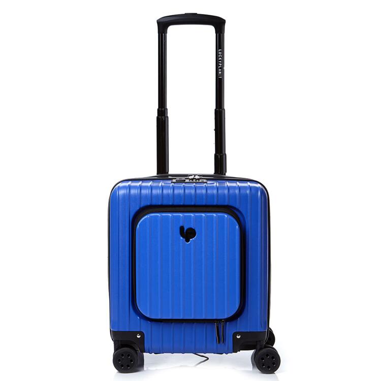 韩际新世界网上免税店-LUCKYPLANET-旅行箱包-GO BEYOND Dazzling Blue 17 行李箱