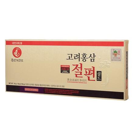 홍삼가 고려홍삼절편골드100g(20g*5)