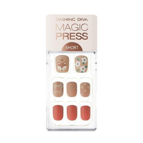 韩际新世界网上免税店-DASHING DIVA--MAGIC PRESS MDR488SS - LOVELY CORAL 美甲贴
