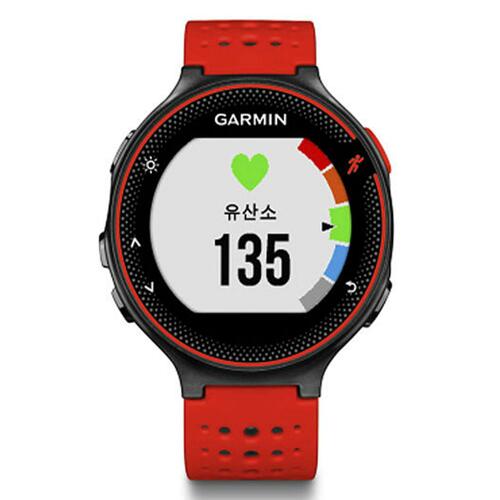 韩际新世界网上免税店-GARMIN-SMART WATCH-Forerunner 235, GPS, KOR, Red/Black 智能手表
