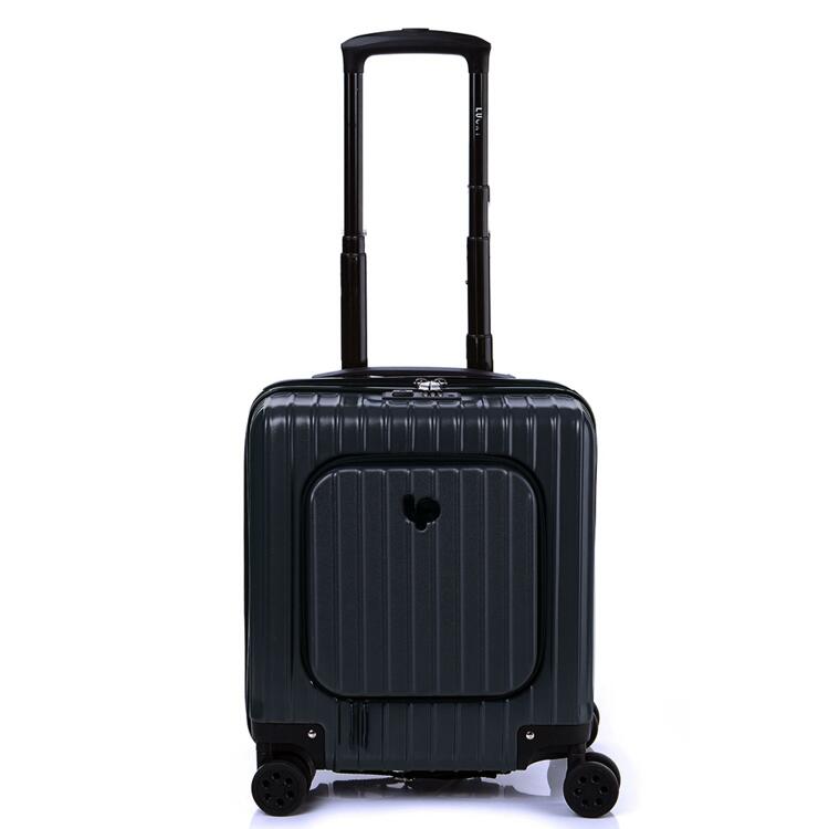 韩际新世界网上免税店-LUCKYPLANET-旅行箱包-GO BEYOND Ebony Black 17 行李箱