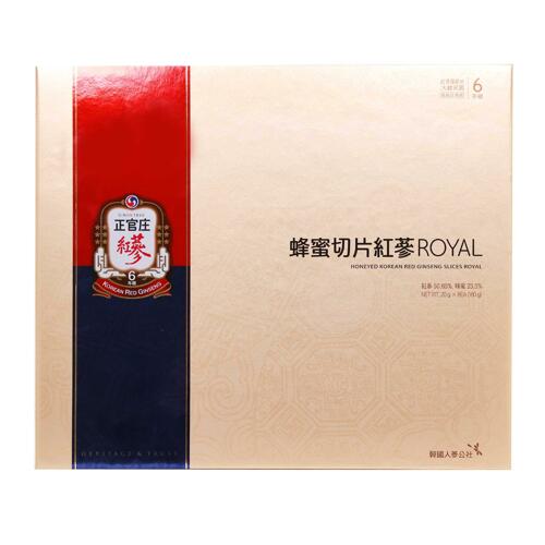 韩际新世界网上免税店-正官庄-GINSENG-蜂蜜切片Royal(20g*8包)