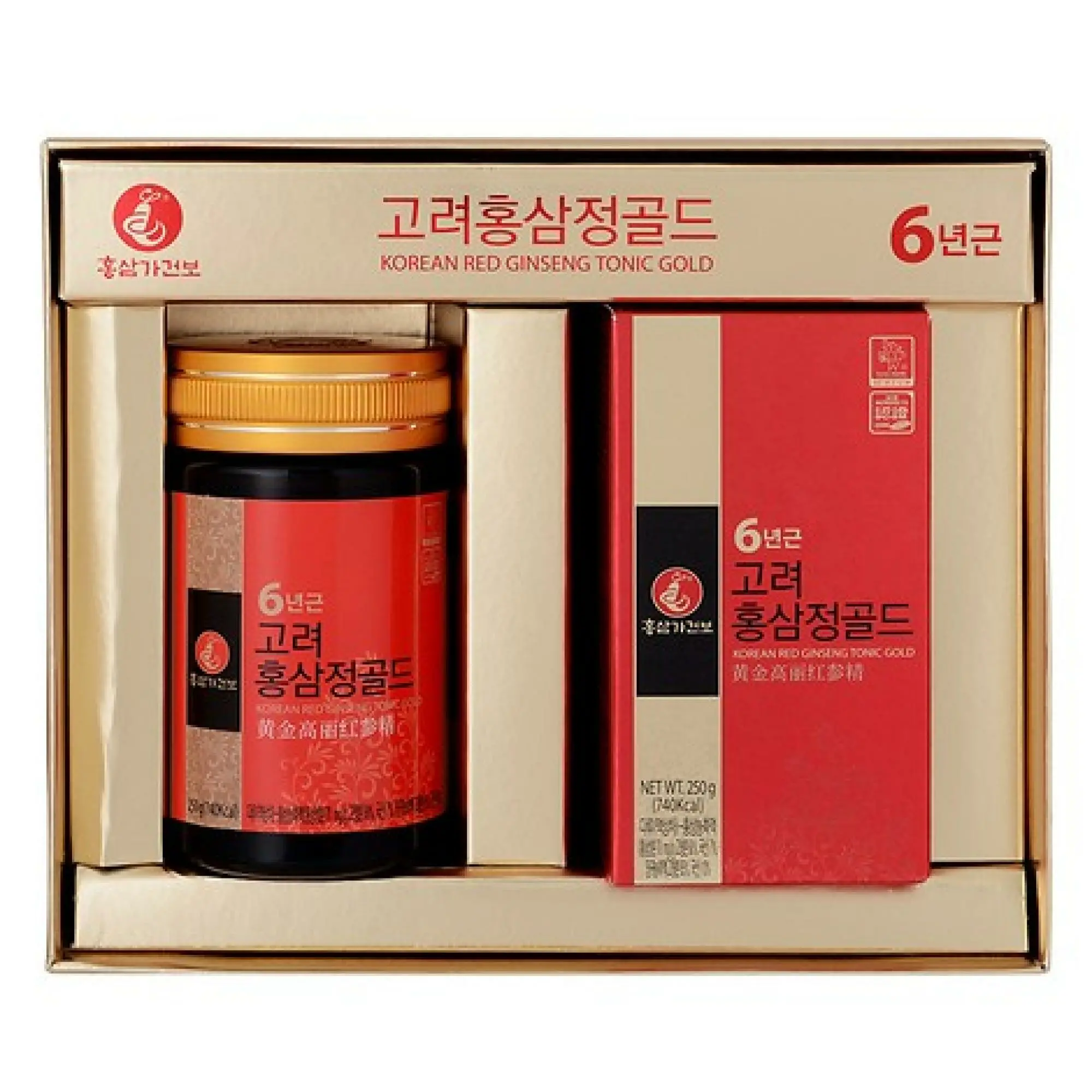 신세계인터넷면세점-홍삼가 건보-홍삼가 고려홍삼액골드250g*2입