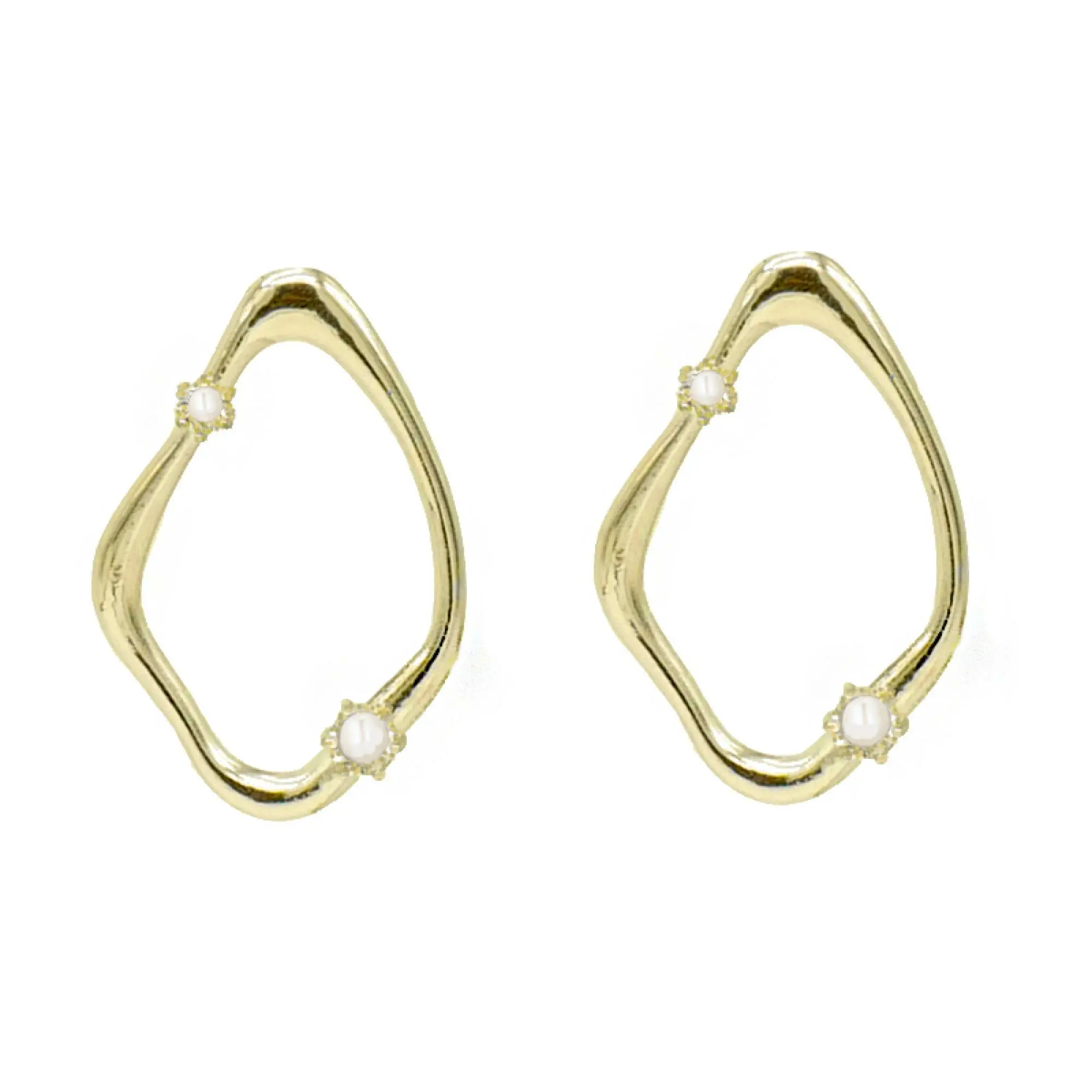 신세계인터넷면세점-플로움-earring-Flow Stone Earring (Gold)