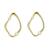 신세계인터넷면세점-플로움-earring-Flow Stone Earring (Gold)
