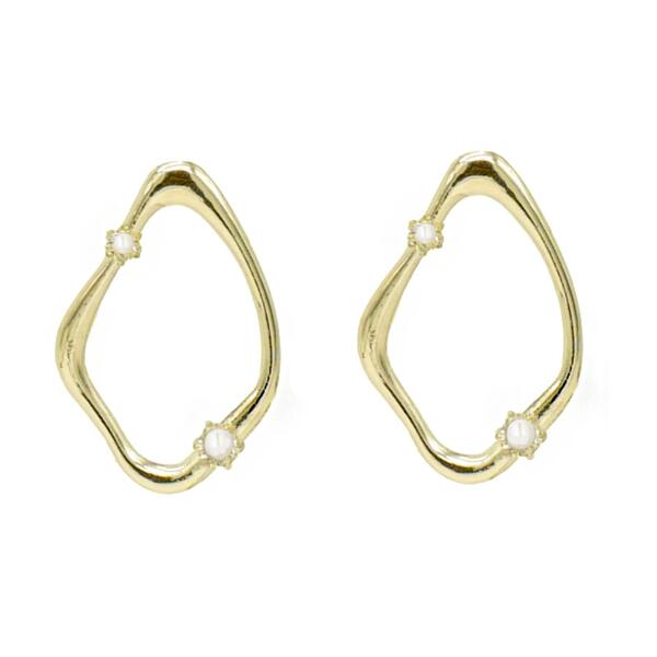 신세계인터넷면세점-플로움-earring-Flow Stone Earring (Gold)