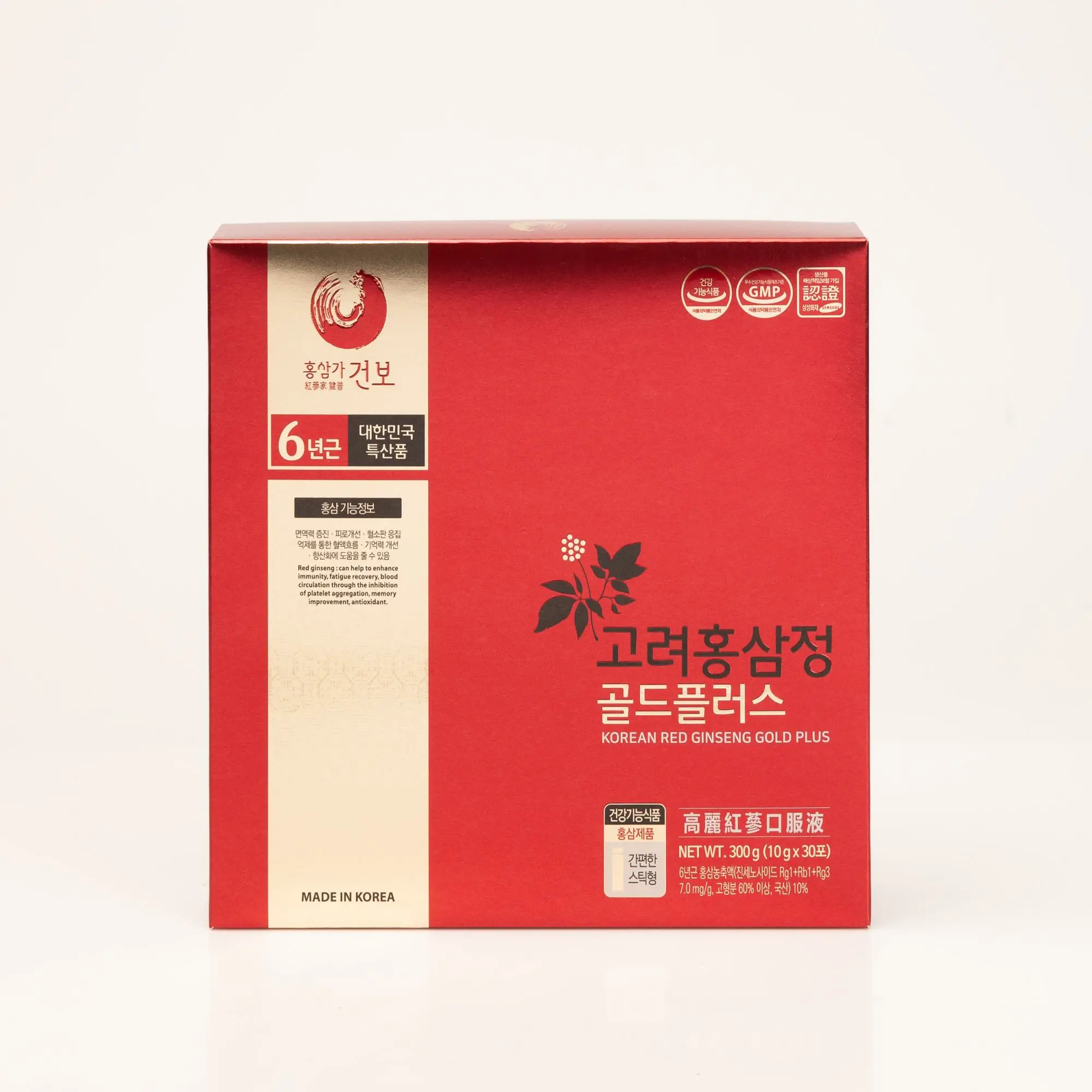 신세계인터넷면세점-홍삼가 건보-홍삼가 고려홍삼정골드플러스(10g*30포)