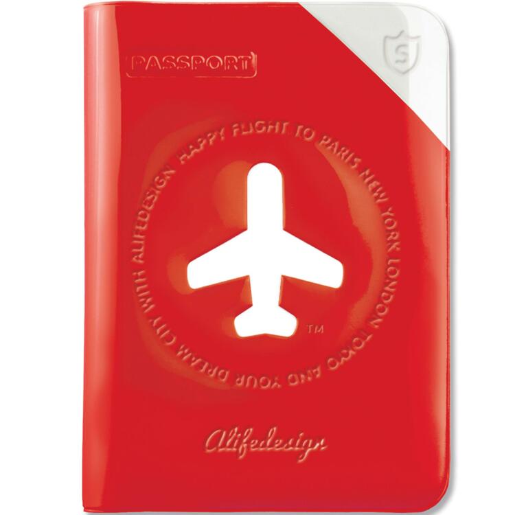 韩际新世界网上免税店-ALIFE-女士箱包-HF SHIELD PASSPORT COVER_Red