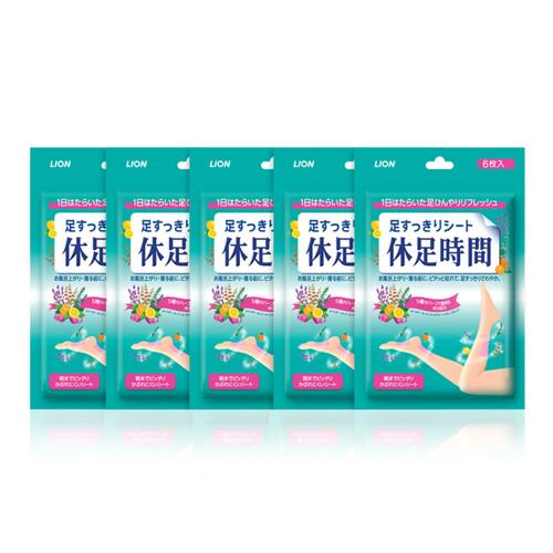 韩际新世界网上免税店-休足时间-travelgoods-($2.8/个)cooling sheet 6p*5pack