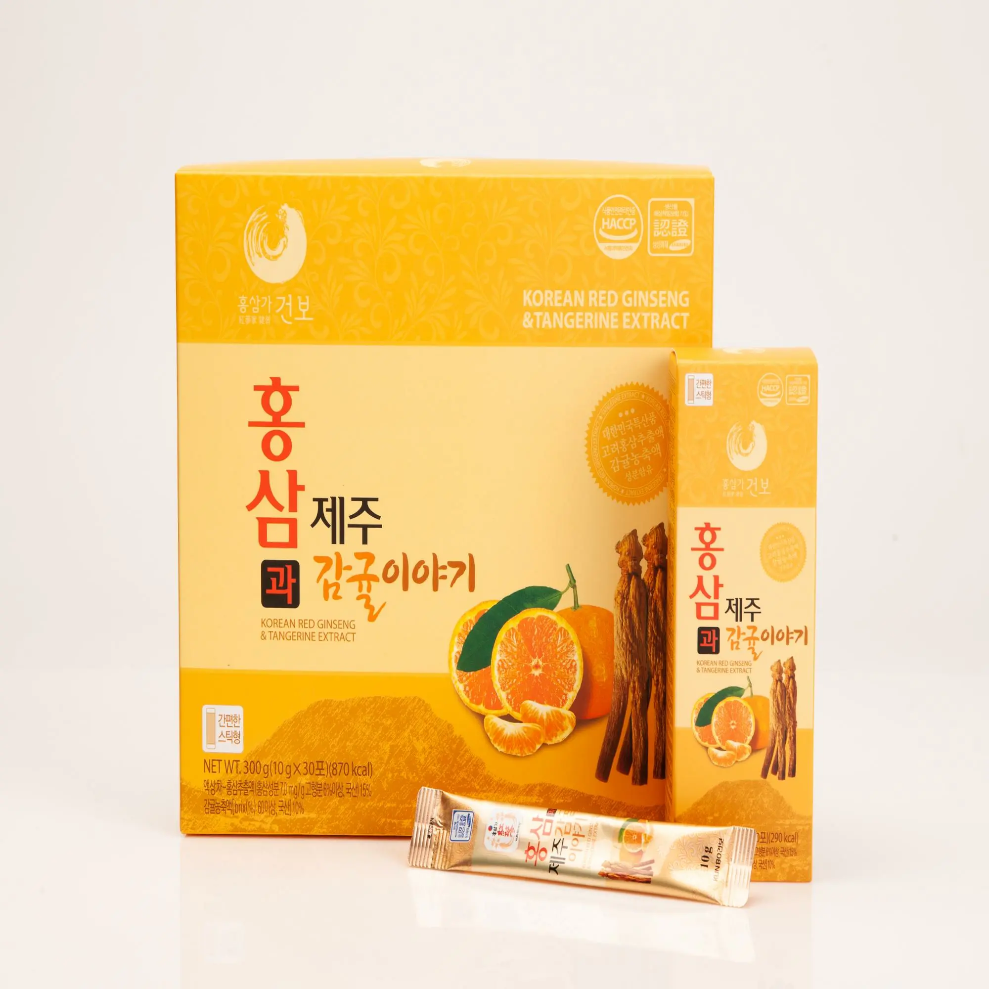 신세계인터넷면세점-홍삼가 건보-홍삼가 홍삼과 제주감귤이야기(10g *30포)