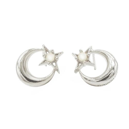 Lune Etoile Earring (White)