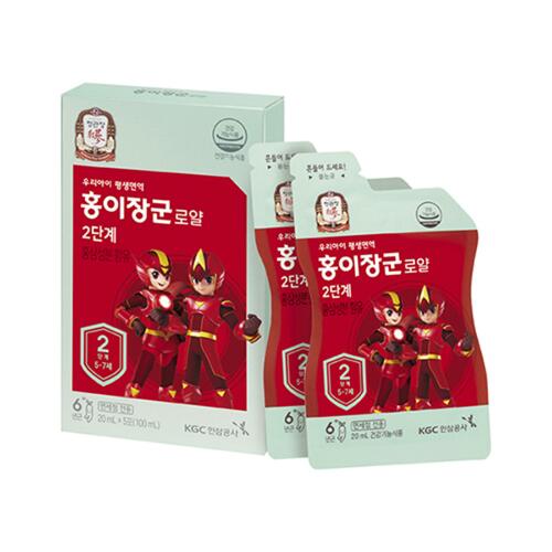 신세계인터넷면세점-정관장-Ginseng-홍이장군로얄2단계 20ML*30포
