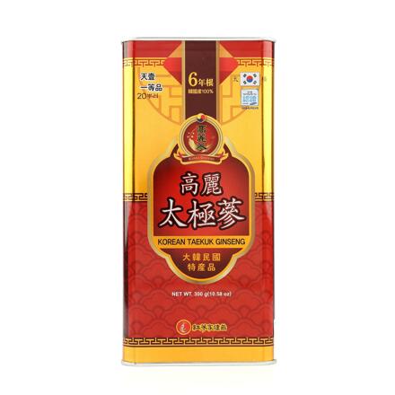 홍삼가 태극삼6년근 20본 (300g)