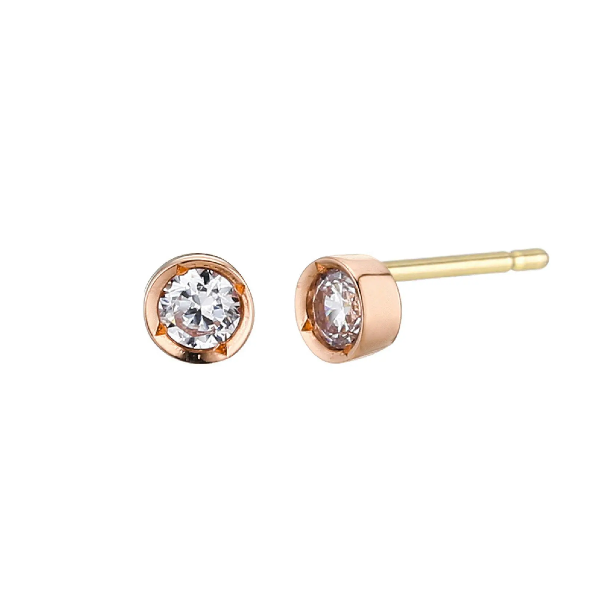 신세계인터넷면세점-포씨엘-earring-베젤 다이아 귀걸이(R.G)