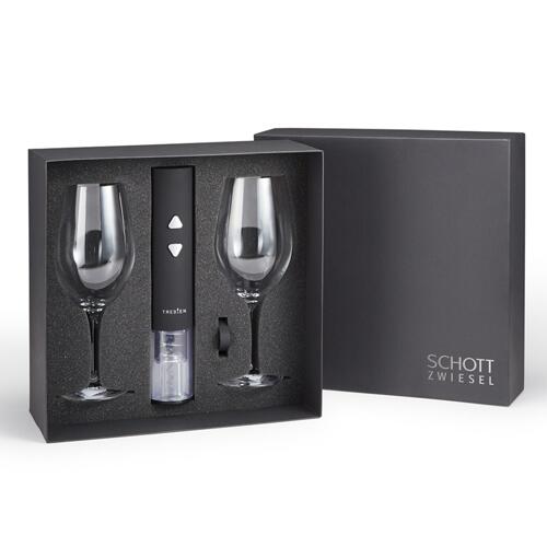 [Schottzwiesel] Ivento红酒杯2P +高级电动开瓶器套装