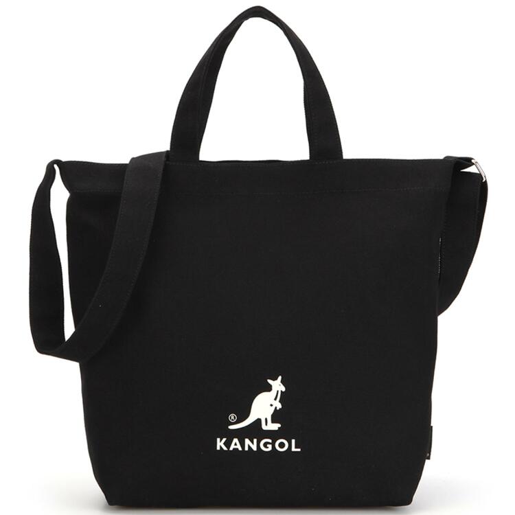 韩际新世界网上免税店-KANGOL-休闲箱包-Eco Friendly Bag Zippi medium 0036 BLACK 环保袋