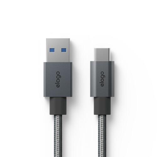 韩际新世界网上免税店-ELAGO-USB-铝制数据线usb-c型 - 深灰色