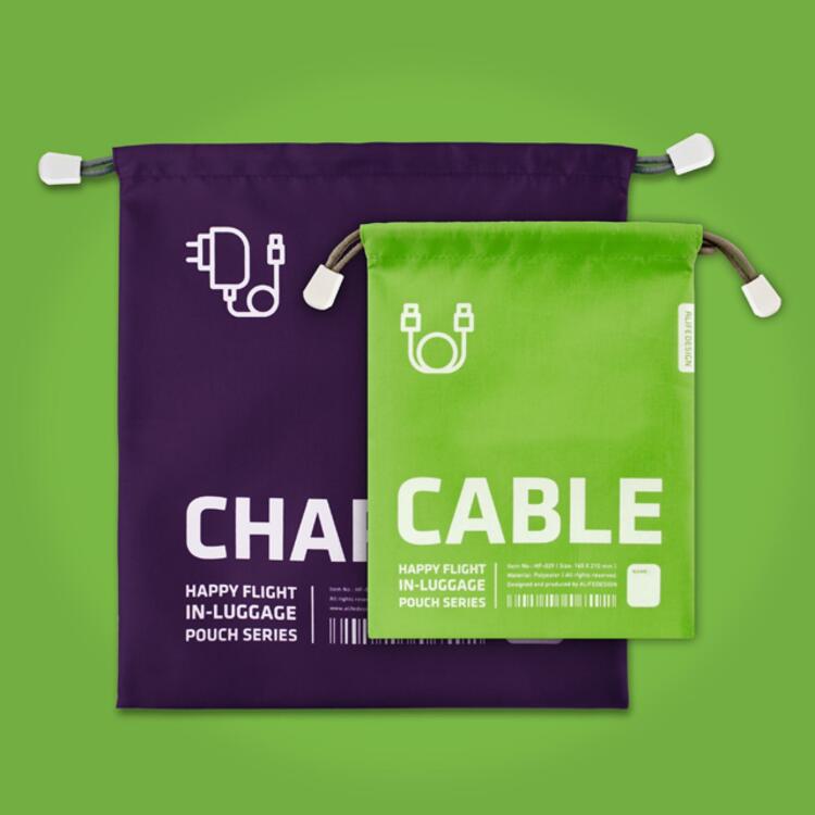 韩际新世界网上免税店-ALIFE-女士箱包-HF IN-LUGGAGE POUCH CHARGER＆CABLE_Set VT&GN