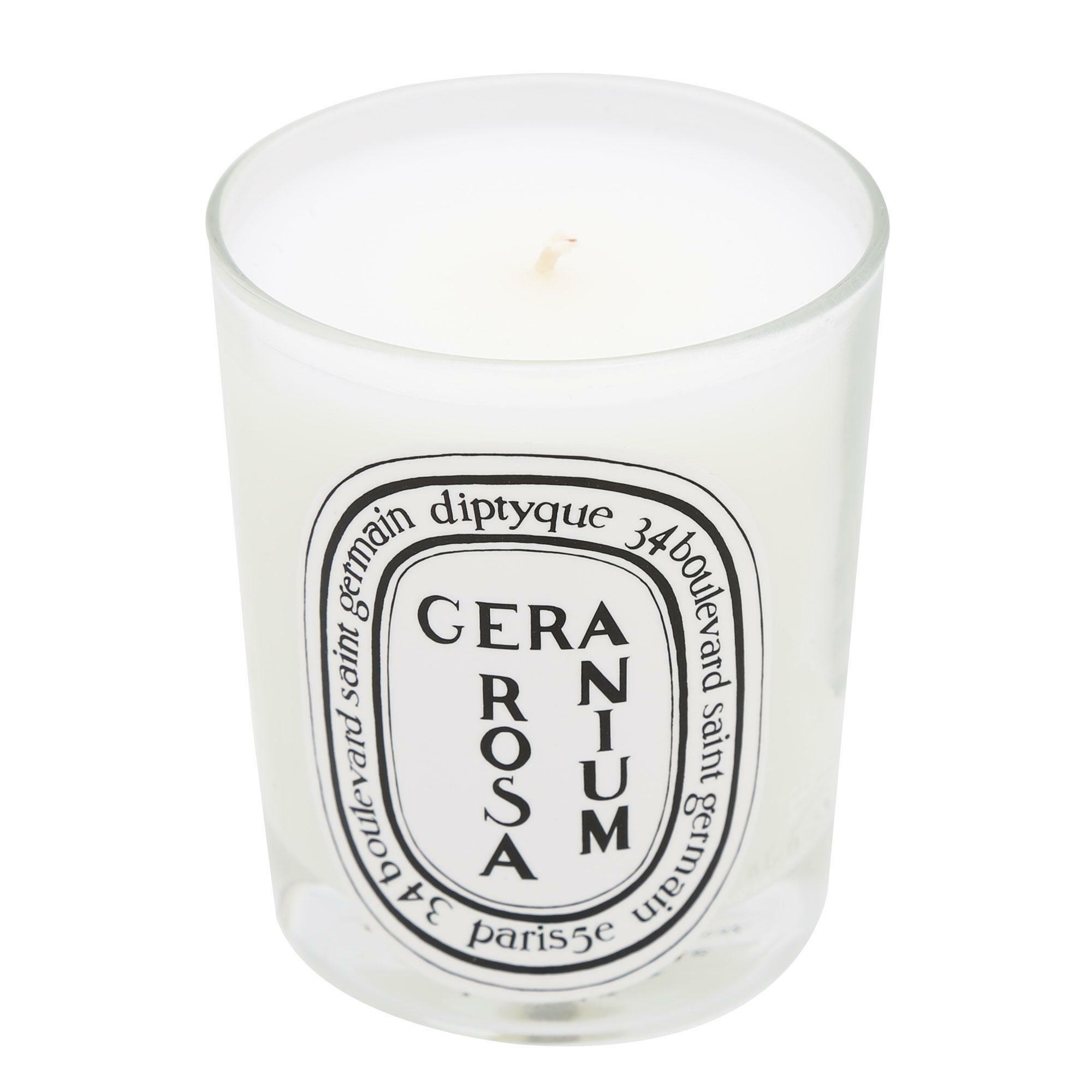 diptyque GERANIUM ROSAキャンドル 190g オードトワレ付 diptyque GERANIUM ROSAキャンドル 190g オードトワレ付 Rose