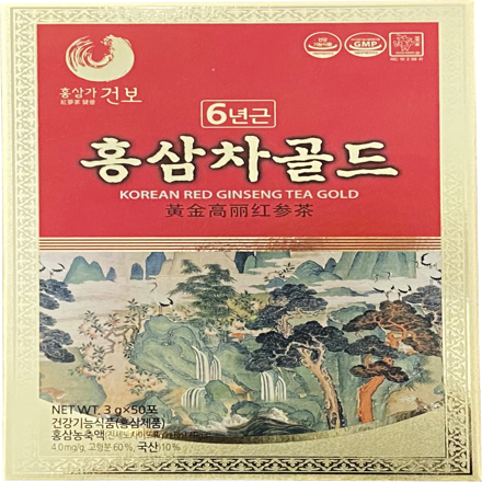 홍삼가 홍삼차골드 3g*50포