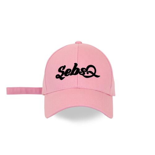 P00000BW Sebs.Q COTTON_PINK BIG LOGO BALL CAP