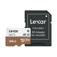 韩际新世界网上免税店-LEXAR-CAMERA ACC-MicroSD 667倍速 64GB
