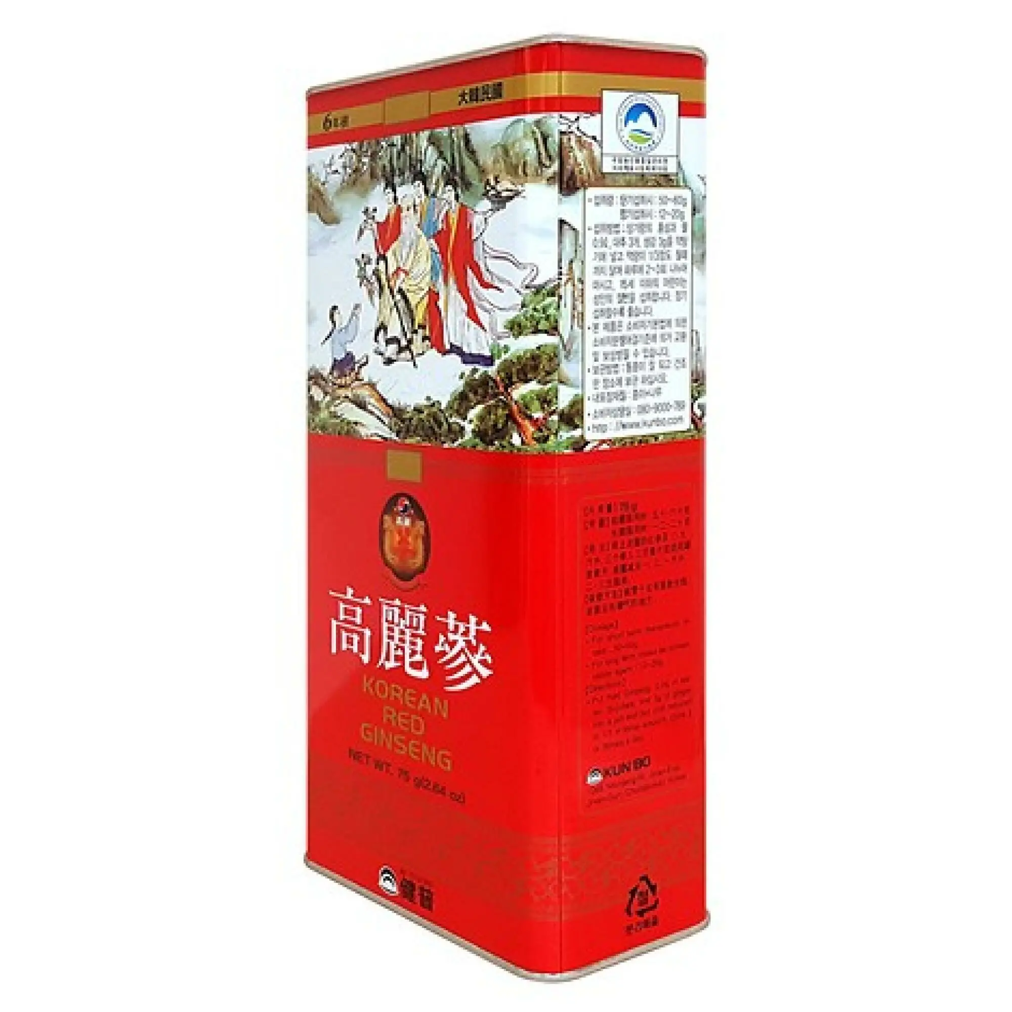 신세계인터넷면세점-홍삼가 건보-홍삼가 천삼6년근 30지 (75g)