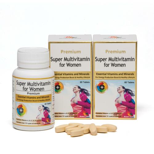 신세계인터넷면세점-네이쳐스 훼밀리-Vitamin-Super Multivitamin for Women 60 x 2