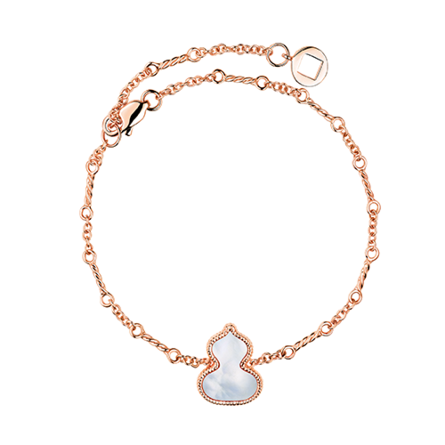 Wulu bracelet in 18K rose gold with MOP 手链