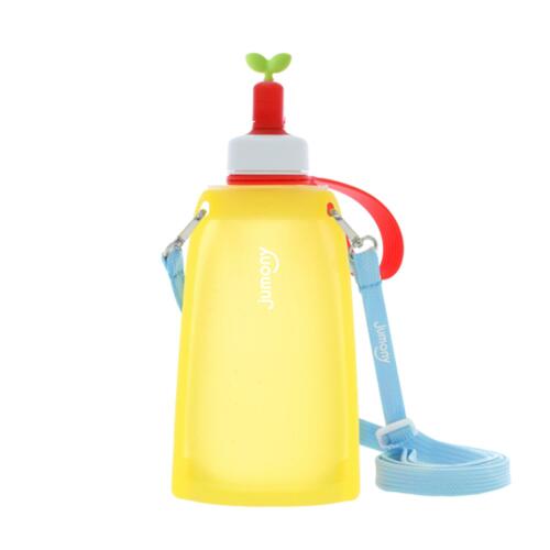 韩际新世界网上免税店-Sillymann-BABYFOOD-[思利满]儿童硅胶水瓶300ml（黄色）