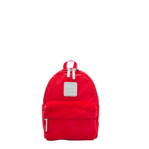 CLASSIC FUR BACKPACK S TOMATO