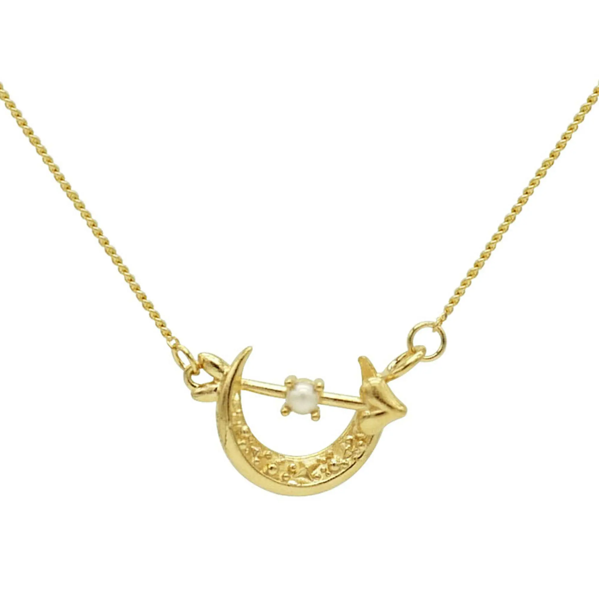 신세계인터넷면세점-플로움-necklace-Lune Catcher Necklace (Gold)