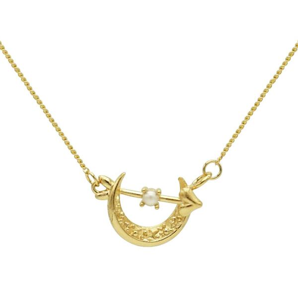 신세계인터넷면세점-플로움-necklace-Lune Catcher Necklace (Gold)