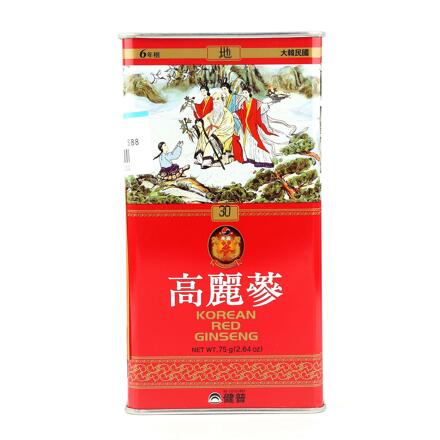 홍삼가 지삼6년근 30지 (75g)