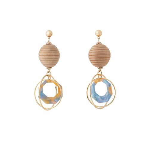 honeybee cross earrings
