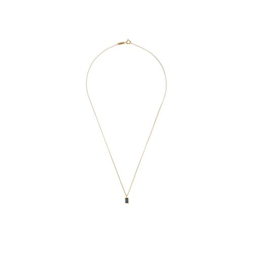 Lover Square Crystal Necklace_MB