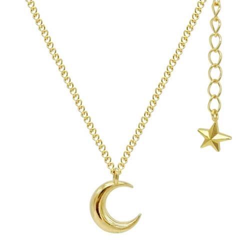 Petit Lune Necklace (Gold)