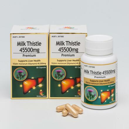 Milk Thistle 45500mg 60粒x2