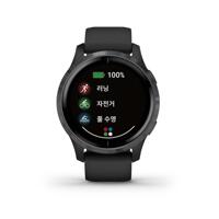 韩际新世界网上免税店-GARMIN-SMART WATCH-Venu, Black/ Slate 智能手表