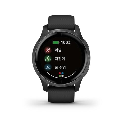 韩际新世界网上免税店-GARMIN-SMARTWATCH-Venu, Black/ Slate 智能手表