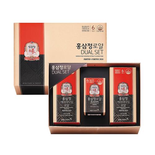 韩际新世界网上免税店-正官庄-GINSENG-KOREAN RED GINSENG EXTRACT ROYAL DUAL SET 红参精套盒