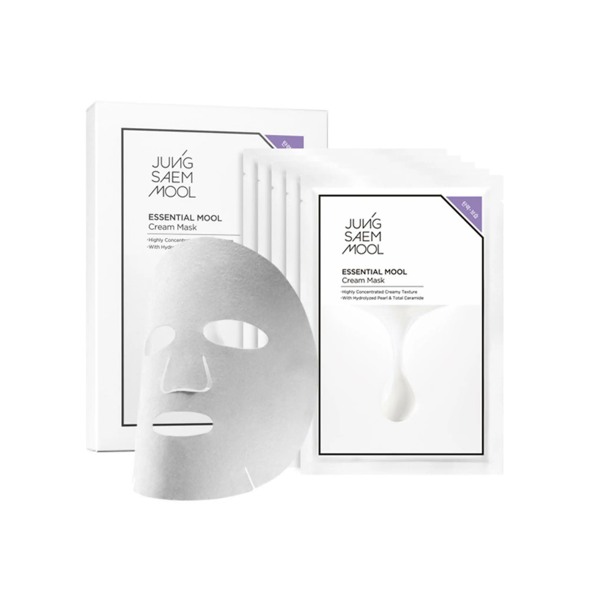 신세계인터넷면세점-정샘물-FaceMasksTreatments-에센셜 물 크림 마스크 5P