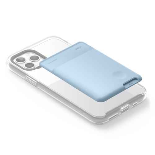韩际新世界网上免税店-ELAGO-AIRPURIFIERFAN-SMART PHONE CARD POCKET 智能手机卡包 PASTEL BLUE