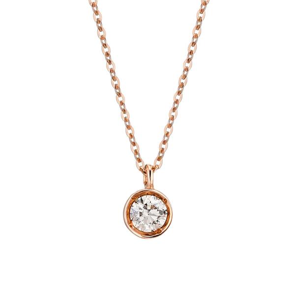 신세계인터넷면세점-포씨엘-necklace-베젤 1부 다이아 목걸이(R.G)