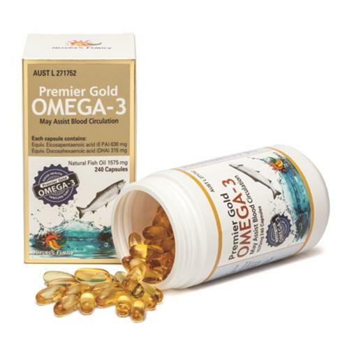 Premier Gold Omega-3 1575mg 240 caps